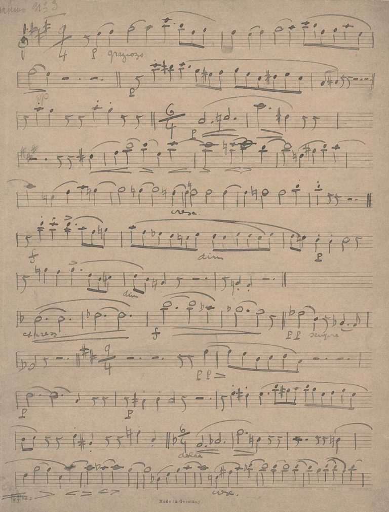 Handwritten Music 1
