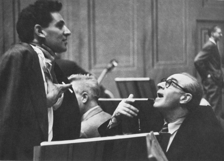 Leonard Bernstein and Tabuteau