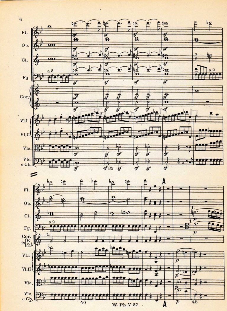 Mozart: Symphony No. 40 in G Minor, KV 550 1st movement excerpts