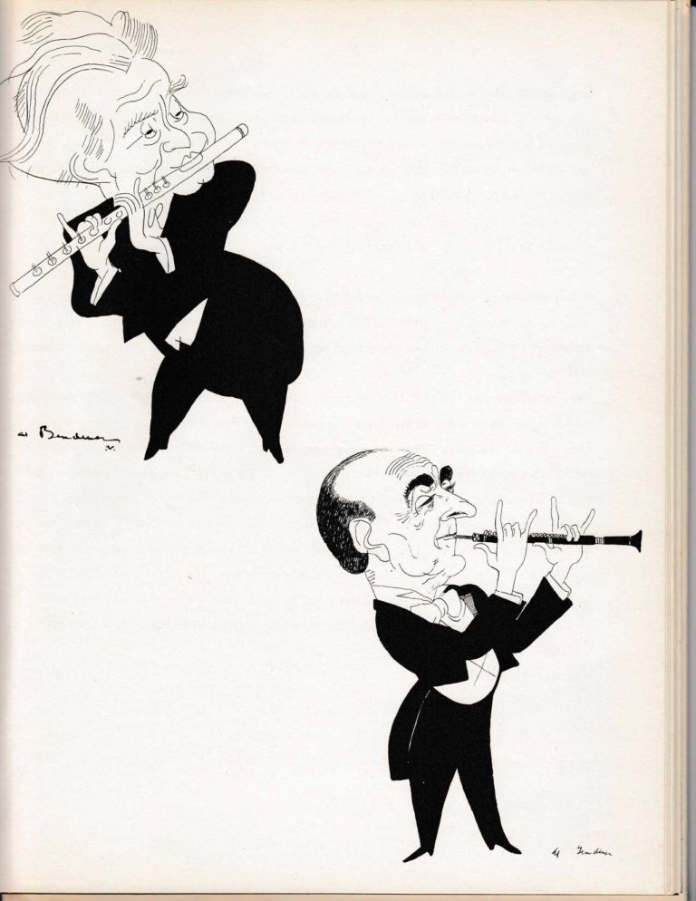 Bendiner book caricatures