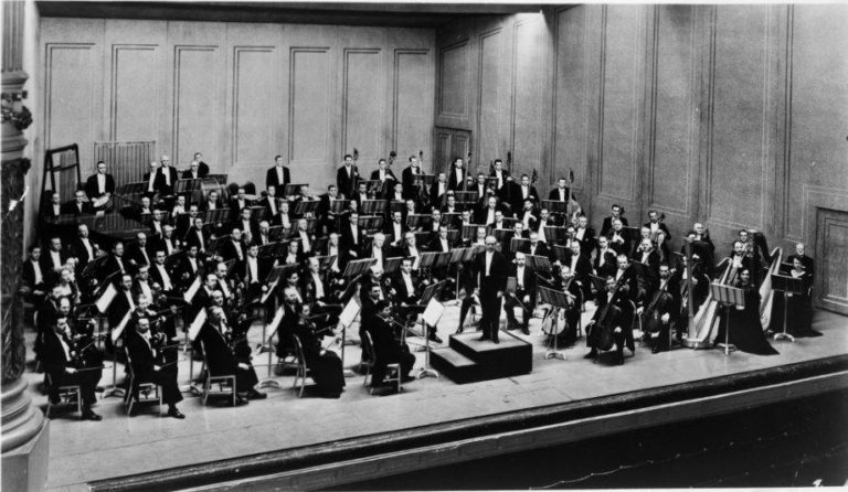1945-46 season with Eugene Ormandy, conductor