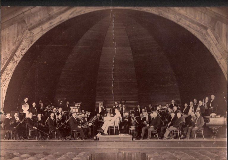 Walter Damrosch and the New York Symphony
