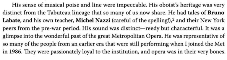 Metropolitan Opera Remembers Richard Nass