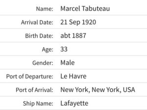 1920-Sept-21 Ship log