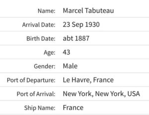1930 Sept 23 ship log