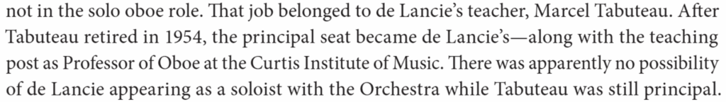 Exner_ Tabuteau, Tondre, Tradition