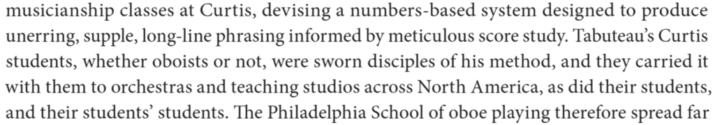 Exner_ Tabuteau, Tondre, Tradition