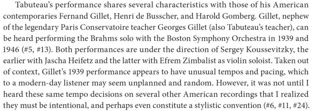 Woodard Article on Brahms Violin Concerto
