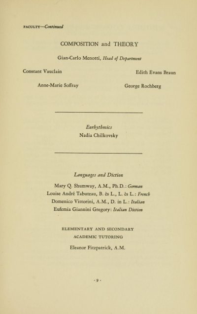 1952-53 Catalog