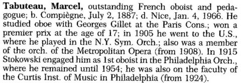 Baker’s Biographical Dictionary of Musicians