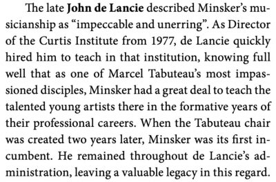 John Minsker, 1912-2007