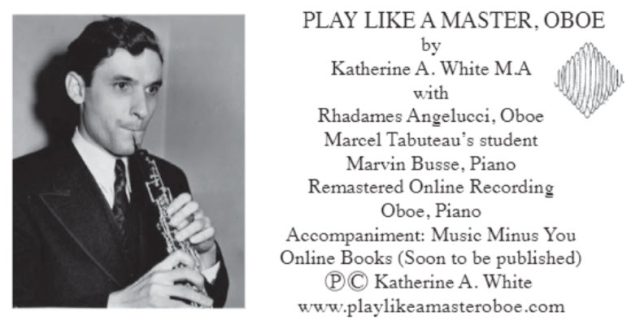 Ad for Play Like a Master, Oboe