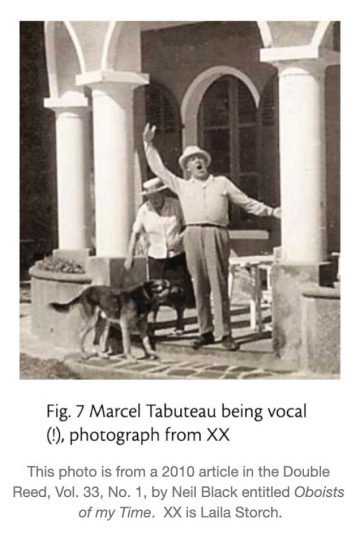 Tabuteau being vocal